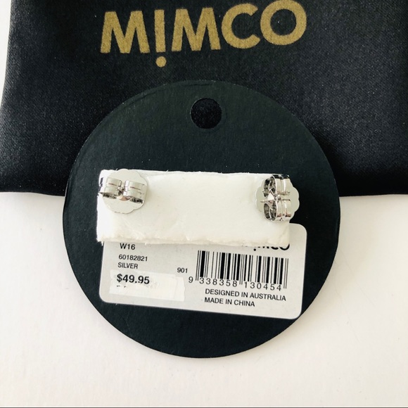 Mimco stud earrings - Picture 2 of 3